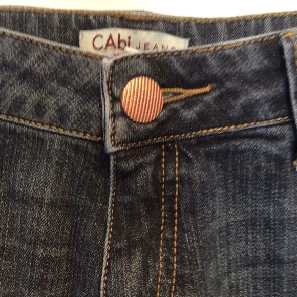 CAbi Bree Skinny Jeans Medium Wash Size 4 - Picture 6 of 9